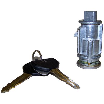Coded Ignition Cylinder with 2 Non-Transponder Keys for Select 97-07 Jeep Models Crown Automotive