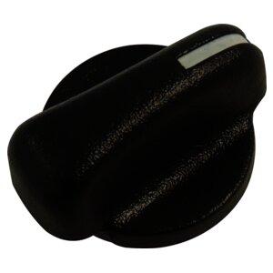 HVAC Control Knob for 1999-2006 Jeep TJ Wrangler, Black Plastic Crown Automotive