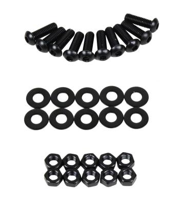 Jeep CJ/YJ Hood Hinge Pair 55-95 CJ and Wrangler YJ Powdercoat Black Kentrol