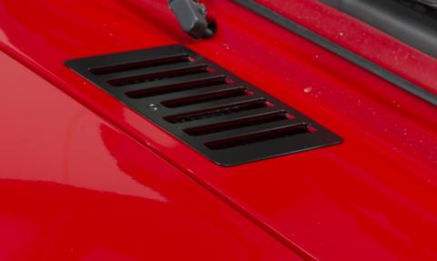 Jeep TJ Hood Vent 98-06 Wrangler TJ Powdercoat Black Kentrol