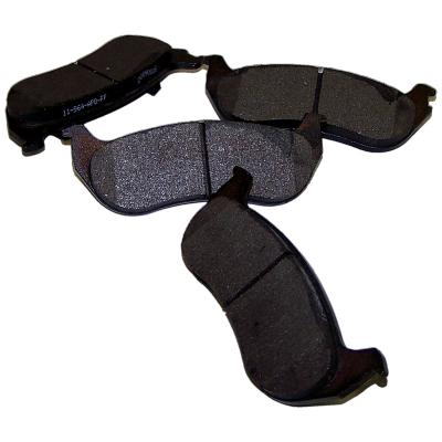 Rear Brake Pad Set for 2003-2006 Jeep TJ Wrangler w/ Rear Disc Brakes Crown Automotive