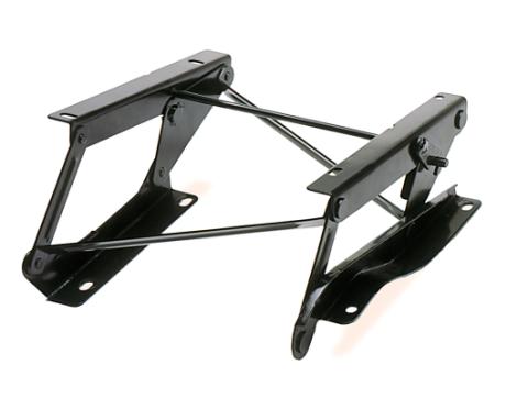 Seat Riser Kit For Jeep 1976-1983 CJ5 Passenger Side Black Bestop