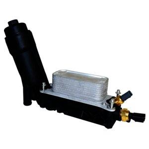 Engine Oil Filter &amp; Cooler Assembly for 11-13 Jeep JK &amp; WK2 w/ 3.6L Engine Crown Automotive