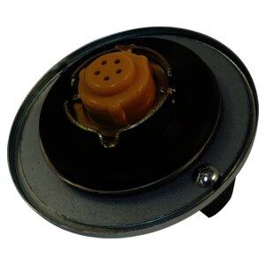 Chrome Fuel Cap for Select 72-91 Jeep CJs, YJ, SJ, S-Series, No-Lock, Non-Vented Crown Automotive