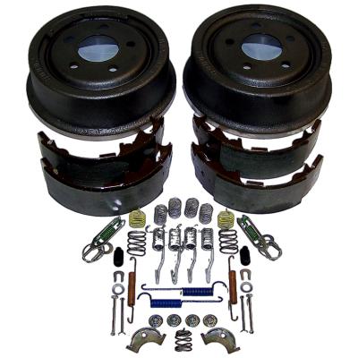 Rear Drum Brake Service Kit 91-00 Jeep YJ, TJ, XJ, MJ w/ 9 Inch X 2-1/2 Inch Drums Crown Automotive