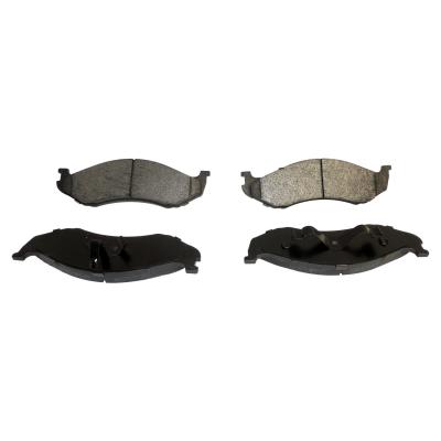 Semi-Metallic Front Pad Set for 1990-2006 Jeep TJ, YJ, XJ, MJ, ZJ, ZG Models Crown Automotive