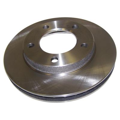 Front Disc Brake Rotor for 1976-1978 Jeep CJ-5, CJ-7 w/ 1-1/8 Inch Thick, 6 Bolt Crown Automotive