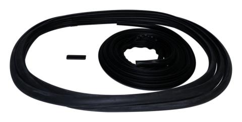 Windshield Weatherstrip &amp; Molding Kit for 1987-1995 Jeep YJ Wrangler Crown Automotive