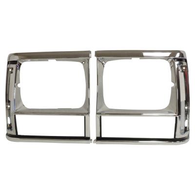 Headlight Bezel Set for 1991-1996 Jeep XJ Cherokee and MJ Comanche Crown Automotive
