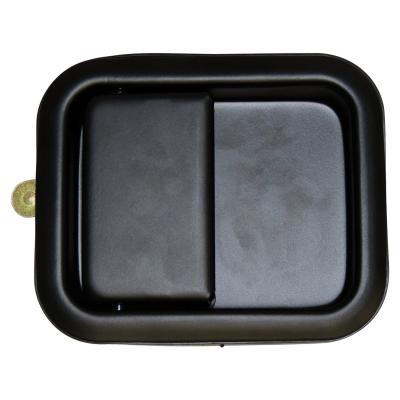 Black Exterior Door Handle for 81-06 Jeep CJs, YJ, TJ w/ Full Steel Doors Crown Automotive