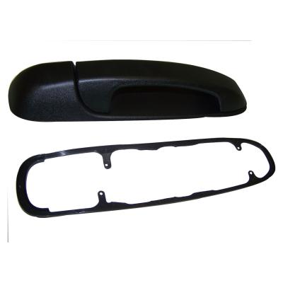 Black Right Front Door Handle for Select 1999-2004 Jeep WJ, WG Grand Cherokee Crown Automotive