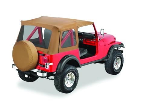 Jeep Supertop Classic Replacement Skin For Jeep 1976-1986 CJ7 Clear Spice Bestop