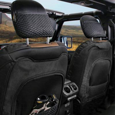 Gen2 Neoprene Front and Rear Seat Cover Kit Tan/Black 2020-2023 Jeep Gladiator Smittybilt
