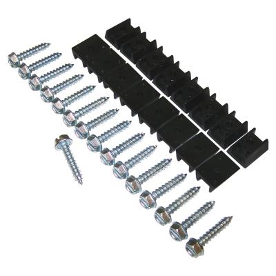 Front Fender Flare Hardware Kit for 87-95 Jeep YJ Wrangler Except Renegade Crown Automotive