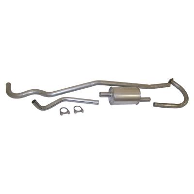 Exhaust Kit for Select 1946-1971 CJ-2A, CJ-3A, CJ-3B, CJ-6 w/ 4-134 Engines Crown Automotive