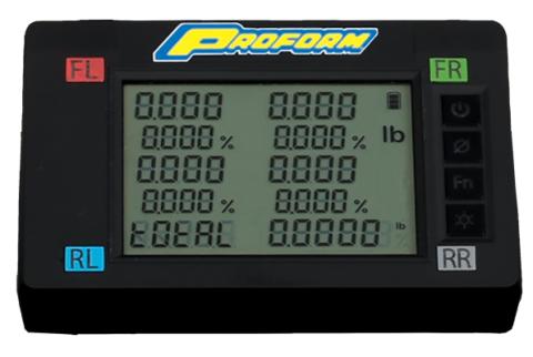 Slim Wireless Vehicle Scale System 7,000LB Capacity 1,750LB Per Pad Rating Includes 4 Pads Proform