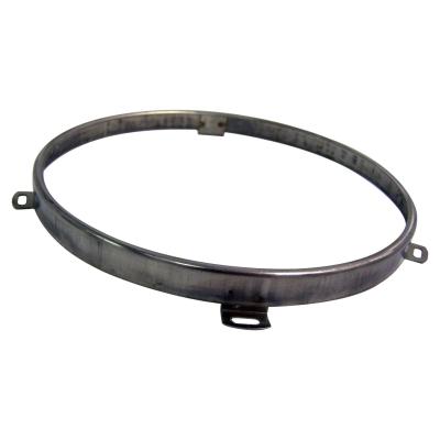 Stainless Steel Headlight Retainer for 2007-2018 Jeep JK Wrangler, L or R Crown Automotive