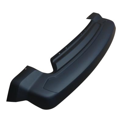 Rear Lower Fascia for 2011-2017 Jeep MK Patriot w/o Tow Hooks, Black Plastic Crown Automotive