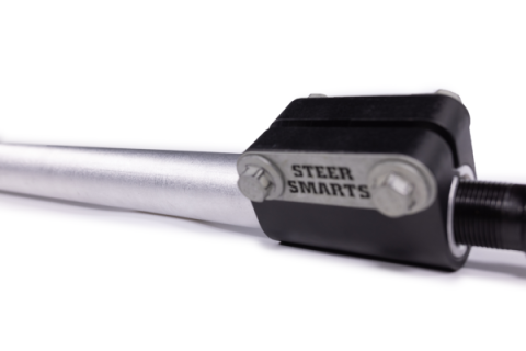 07-18 Jeep Wrangler JK Yeti XD Pro-Series Aluminum Tie Rod Assembly - Silver Adjuster Tube Steer Smarts