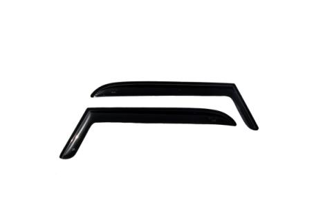 Ventvisor Deflector for 1997-2006 Jeep Wrangler Smoke Outside Mount 2 Piece AVS