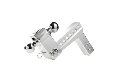 2.0 inch Aluminum Medium Duty 6 inch Drop/Rise Hitch BulletProof Hitch