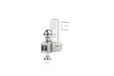 2.5 inch Aluminum Medium Duty 4 inch Drop/Rise Hitch BulletProof Hitch