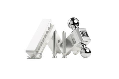2.5 inch Aluminum Medium Duty 4 inch Drop/Rise Hitch BulletProof Hitch