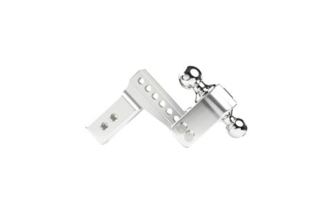 2.5 inch Aluminum Medium Duty 4 inch Drop/Rise Hitch BulletProof Hitch