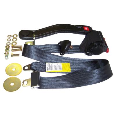 3 Point Retractable Seat Belt w/ Shoulder Strap for 82-95 CJ-5, CJ-7, CJ-8, YJ Crown Automotive