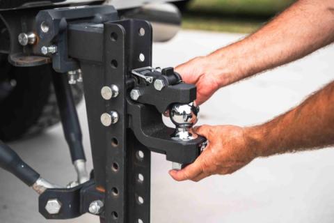 Channel Pintle Attachment (BLACK) BulletProof Hitch