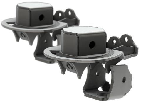 Ultimate Coil Bracket 0 Degree LCA Brackets 3.5 Inch Tube Diameter Artec Industries