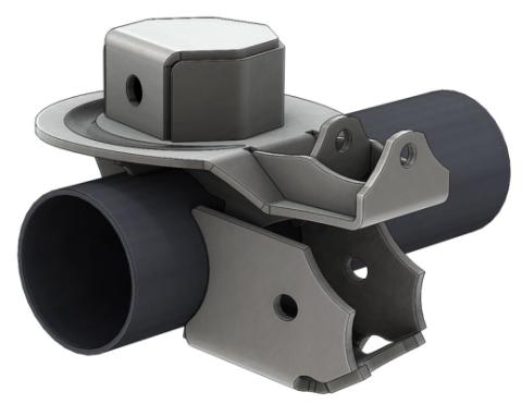 Ultimate Coil Bracket 0 Degree LCA Brackets 3.5 Inch Tube Diameter Artec Industries