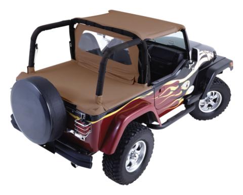 Car Cover 1997-2006 TJ Wrangler w/Bikini Top/Windbreaker/Tonneau Cover RT Off Road