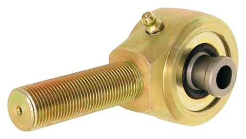 Narrow Forged Johnny Joint 2 Inch 1.750 Inch X 0.500 Inch Ball 3/4 Inch-16 Left Hand Threaded Shank Externally Greased Each RockJock 4x4