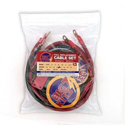 Jeep CJ Battery Cable Kit 2 Gauge Battery Cable 4.2 Liter Big7Kits