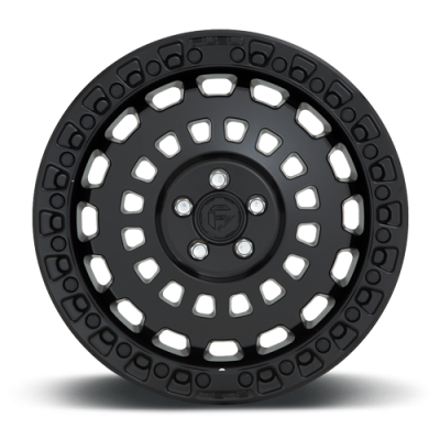 Aluminum Wheels 17X9 Zephyr Beadlock D101 6 On 139.7 Matte Black 106.3 Bore -15 Offset Fuel Off Road Wheels