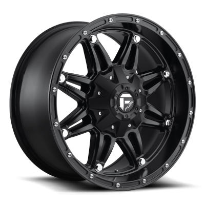 Aluminum Wheels 17X8.5 Hostage D531 6 On 139.7 Matte Black 108 Bore 38 Offset Fuel Off Road Wheels