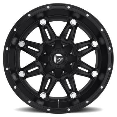Aluminum Wheels 20X12 Hostage D531 8 On 170 Matte Black 125.2 Bore -44 Offset Fuel Off Road Wheels