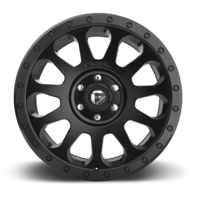 Aluminum Wheels 20X10 Vector D579 6 On 139.7 Matte Black 108 Bore -18 Offset Fuel Off Road Wheels