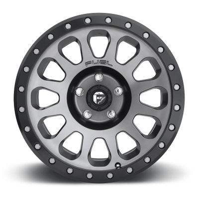 Aluminum Wheels 20X9 Vector D601 8 On 165.1 Anthracite Gray Black Bead Ring 125.2 Bore 1 Offset Fuel Off Road Wheels