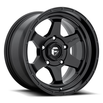 Aluminum Wheels 18X9 Shok D664 6 On 135 Matte Black 87.1 Bore 1 Offset Fuel Off Road Wheels