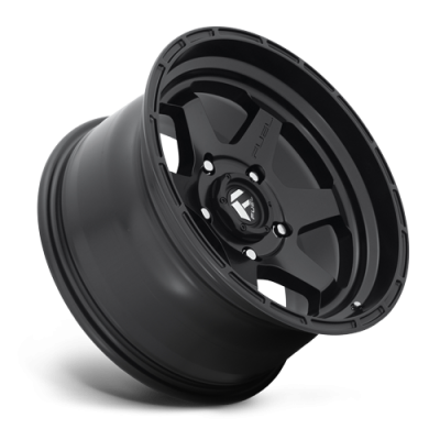 Aluminum Wheels 18X9 Shok D664 6 On 135 Matte Black 87.1 Bore 1 Offset Fuel Off Road Wheels
