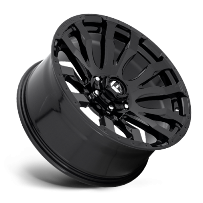 Aluminum Wheels 20X12 Blitz D675 6 On 135 Gloss Black 87.1 Bore -44 Offset Multi Spoke Fuel Off Road Wheels