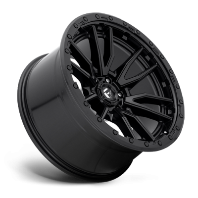 Aluminum Wheels 17X9 Rebel D679 6 On 120 Matte Black 67.06 Bore 1 Offset Fuel Off Road Wheels