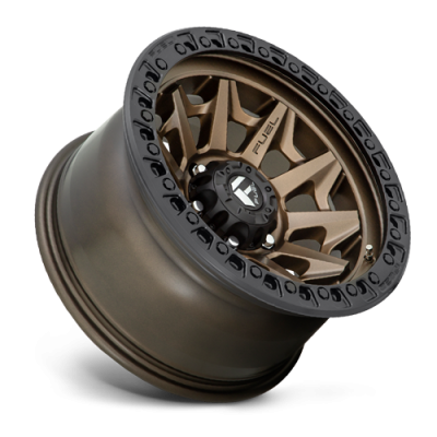 Aluminum Wheels 20X10 Covert D696 6 On 139.7 Matte Bronze Black Bead Ring 106.1 Bore -18 Offset Multi Spoke Fuel Off Road Wheels