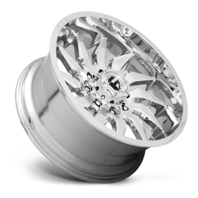 Aluminum Wheels 20X10 Saber D743 8 On 180 Chrome 124.3 Bore -18 Offset Fuel Off Road Wheels