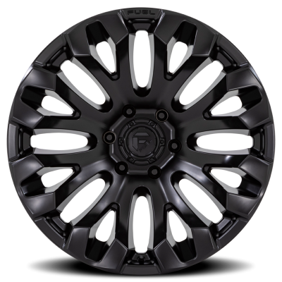 Aluminum Wheels 20X9 Quake D831 6 On 139.7 Blackout 106.1 Bore 1 Offset Fuel Off Road Wheels