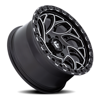 Aluminum Wheels 18X9 Runner OR D840 6 On 135 Gloss Black Milled 87.1 Bore -12 Offset Fuel Off Road Wheels