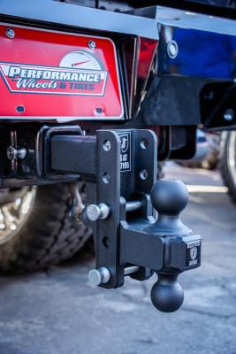2.5 inch Extreme Duty 4 inch Drop/Rise Hitch BulletProof Hitch