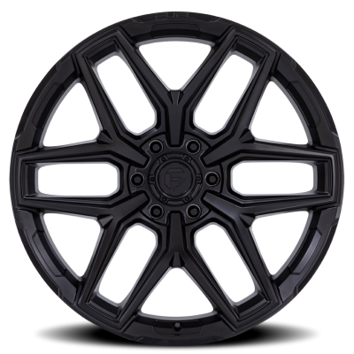Aluminum Wheels 17X9 Flux 6 FC854MX 6 On 139.7 Blackout 106.1 Bore 1 Offset Fuel Off Road Wheels